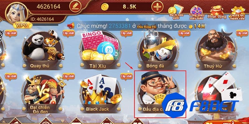 Hướng dẫn chi tiết cách tham gia Đấu Địa Chủ F8bet