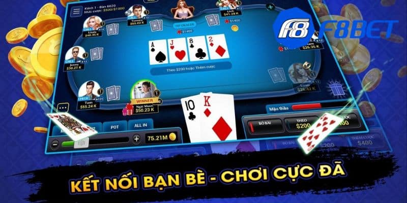 Lý do nhà cái game bài F8bet được nhiều người yêu thích