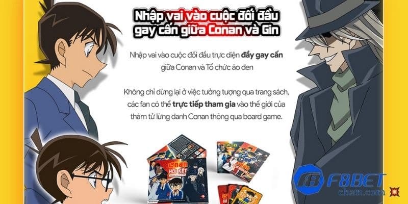 Một bộ board game Conan có gì?