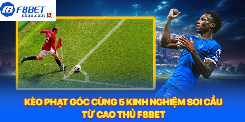 Kèo phạt góc - 5 kinh nghiệm soi cầu từ cao thủ F8bet